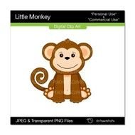 Free Printable Monkey Clip Art N2