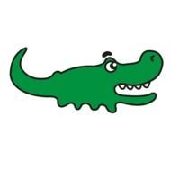 Alligator Clip Art N59