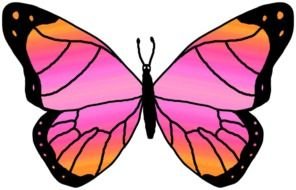 clipart of the beauty Butterfly