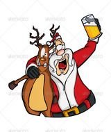 Drunk Santa Claus N2