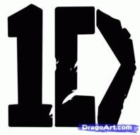 One Direction Symbol 1D Logo