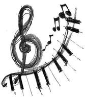 Music Notes Clip Art N93