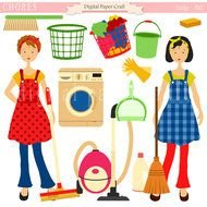 Chores Clip Art N10