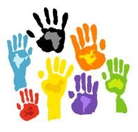 Helping Hands Graphic drawing