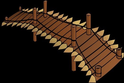 Cartoon Bridge Clip Art N18