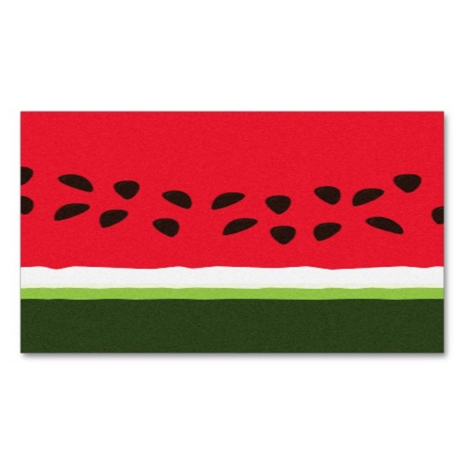 Cartoon Watermelon Slice N4