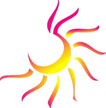 Sun Clip Art N180