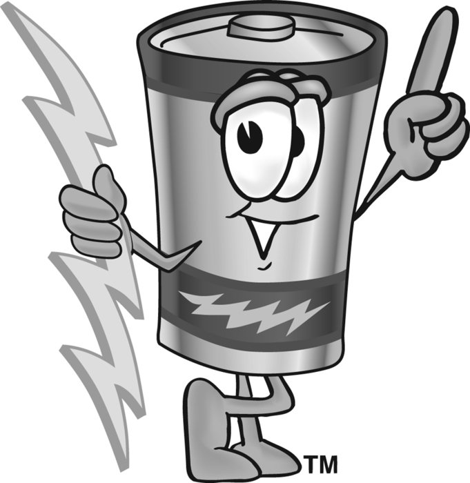 Battery as a picture for clipart
