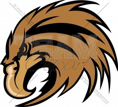 Hawk Mascot Clipart Raptor Or Vector Imagejpg