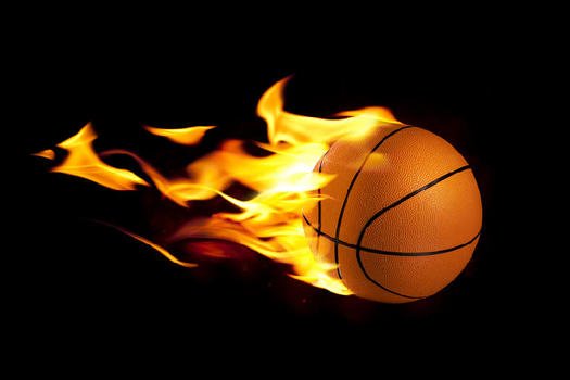 Flaming Basketball N2