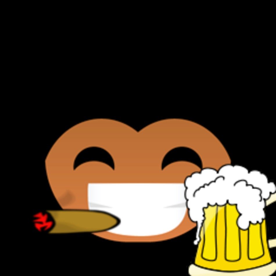 Man With Cigar Clip Art