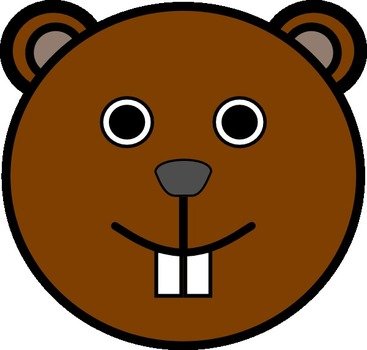 Squirrel Head Clip Art