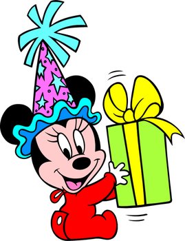 Mickey Mouse Birthday Clip Art N4