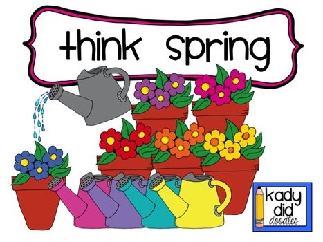Think Spring Clip Art N4