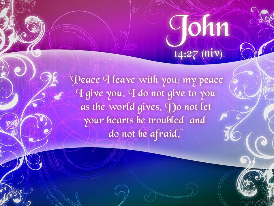 purple Christian Desktop Background with bible quote