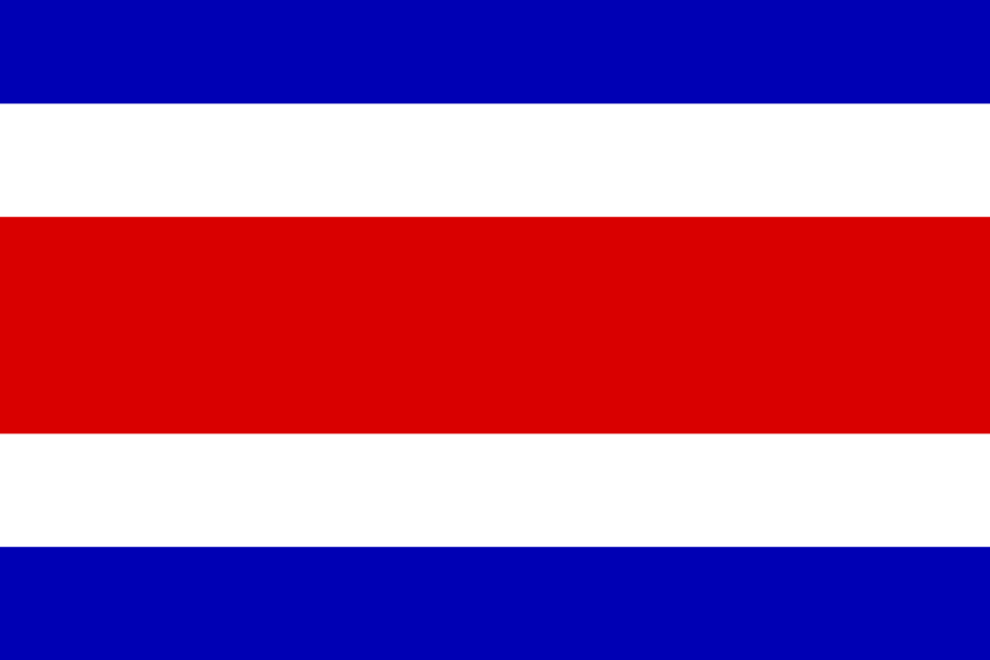 Costa Rica Flag Clip Art free image download