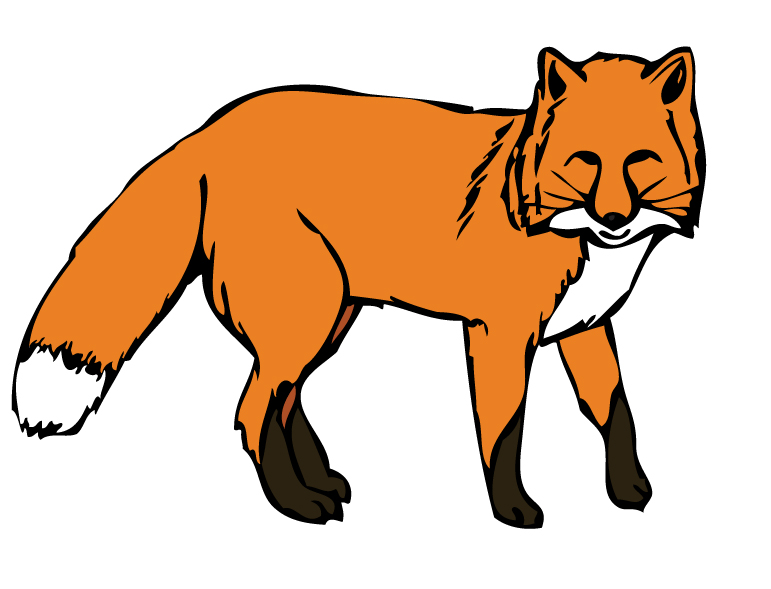 Red Fox Face Clip Art N2 free image download