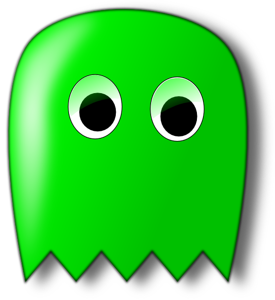 Ghost Pacman Clip Art N6 free image download