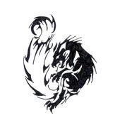 Tribal Fire Tattoo Designs Wolves