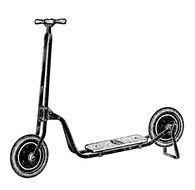 Scooter drawing