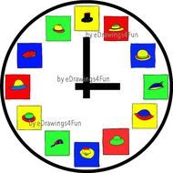 Sun Hat Clip Art Set Your Own Time You Can Use For Invitations