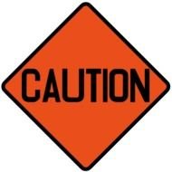 Caution Road Sign N2