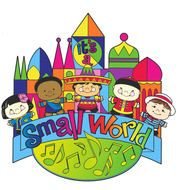 Small World Clip Art drawing