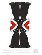 Black Cat Cartoon N4