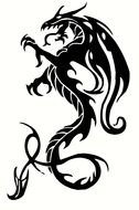 Chinese Dragon Graphics drawing