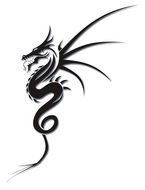 Tribal Dragon Tattoos N5