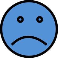 Sad Face Clip Art N50