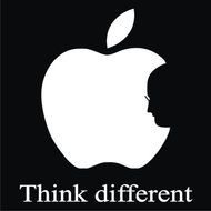 Apple Logo Think Different