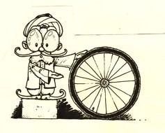 Wheel And Axle as a graphic illustration