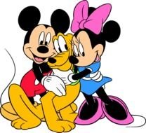 Mickey Mouse And Pluto Clip Art