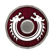 Viking Dragon Shield drawing