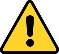 Yellow Warning Icon