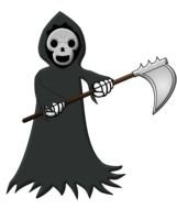Grim Reaper Clip Art N21