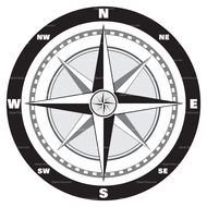 Compass Rose Ä°llustration