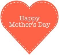 Mothers Day Heart Clip Art