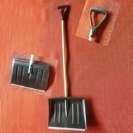 Plastic Spadeportable Wooden Long Handle Garden Shovel Used