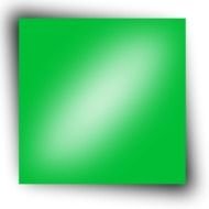 Green Rectangle Button with shadow, drawing