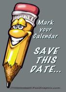 Mark Your Calendar Clip Art N16