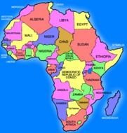 African Countries Map Of Africa