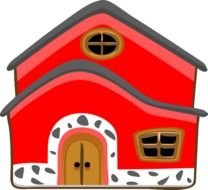 Blue House Clip Art N9