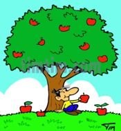 Apple Tree Cartoon N3
