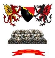 coat of arms dragon as a Clip Art