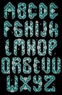 Bright Lights Font Spot drawing