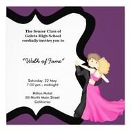 Prom Night Dance Personalized Invites From Zazzlecom