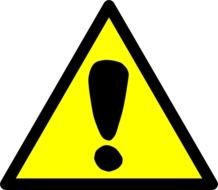 Attention Signs Clip Art N5