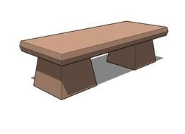 bench as picture for clipart